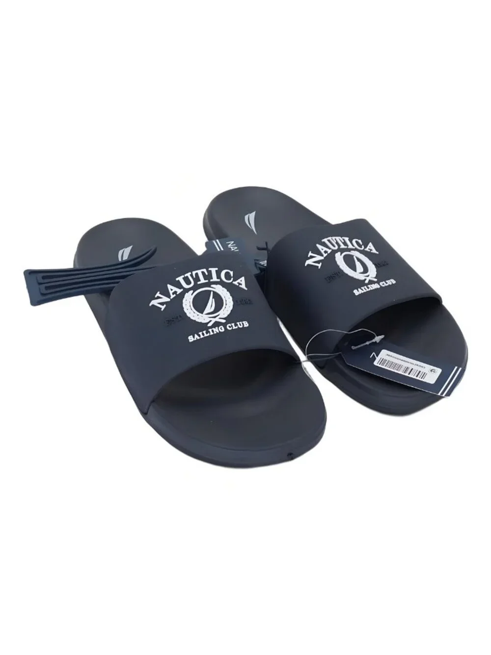 Nautica Porter 3 Pool Slide Men's Sandals Navy White 10M